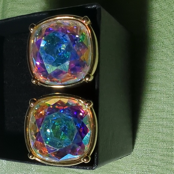 Swarovski Jewelry - Vintage Swarovski crystal clip-on earrings